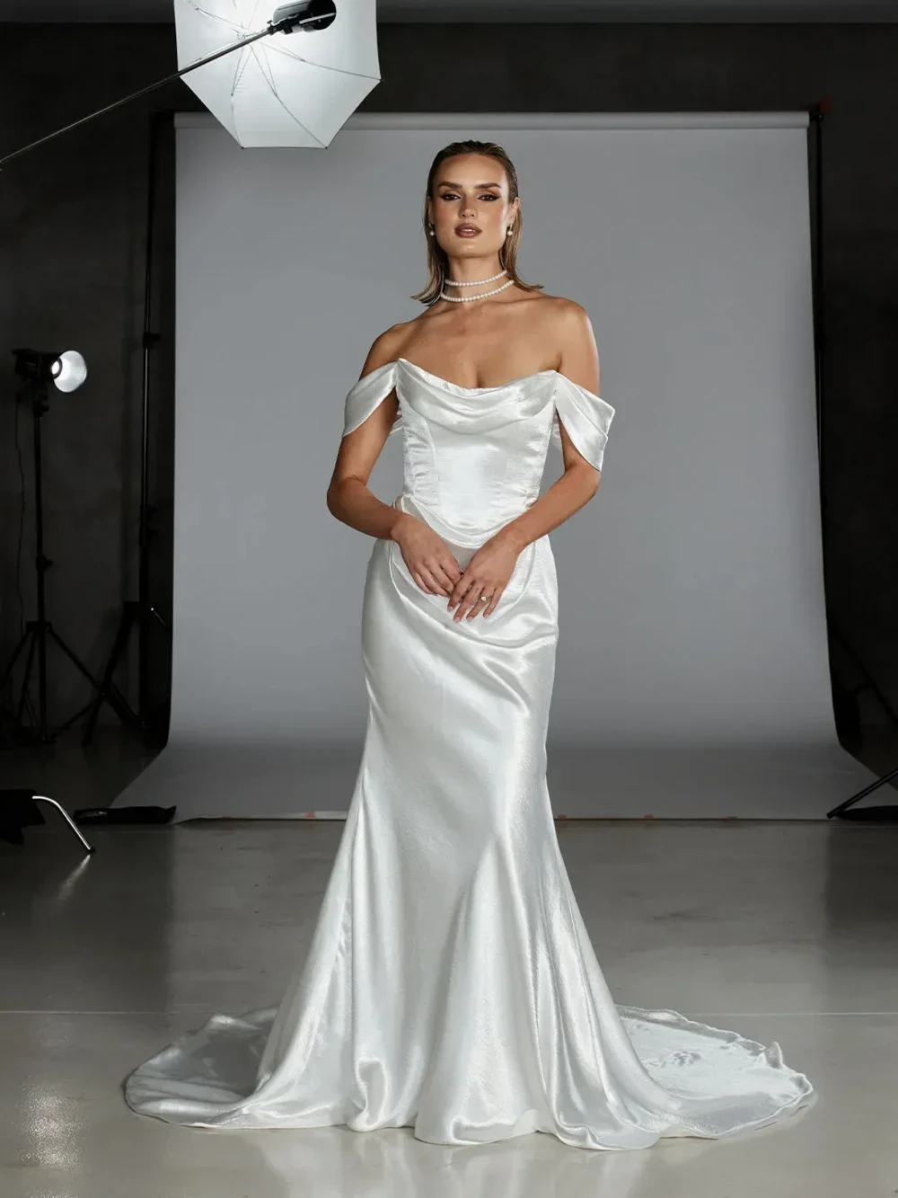 loren gown by evie young