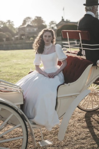 Bridgerton Gowns by Allure Style #BR1005 #14 thumbnail