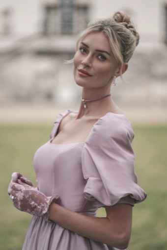 Bridgerton Gowns by Allure Style #BR1005 #5 thumbnail