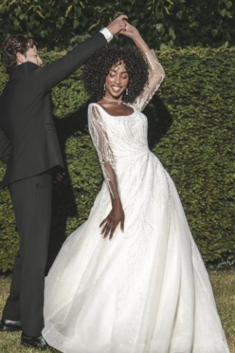 Bridgerton Gowns by Allure Style #BR1009 #8 thumbnail