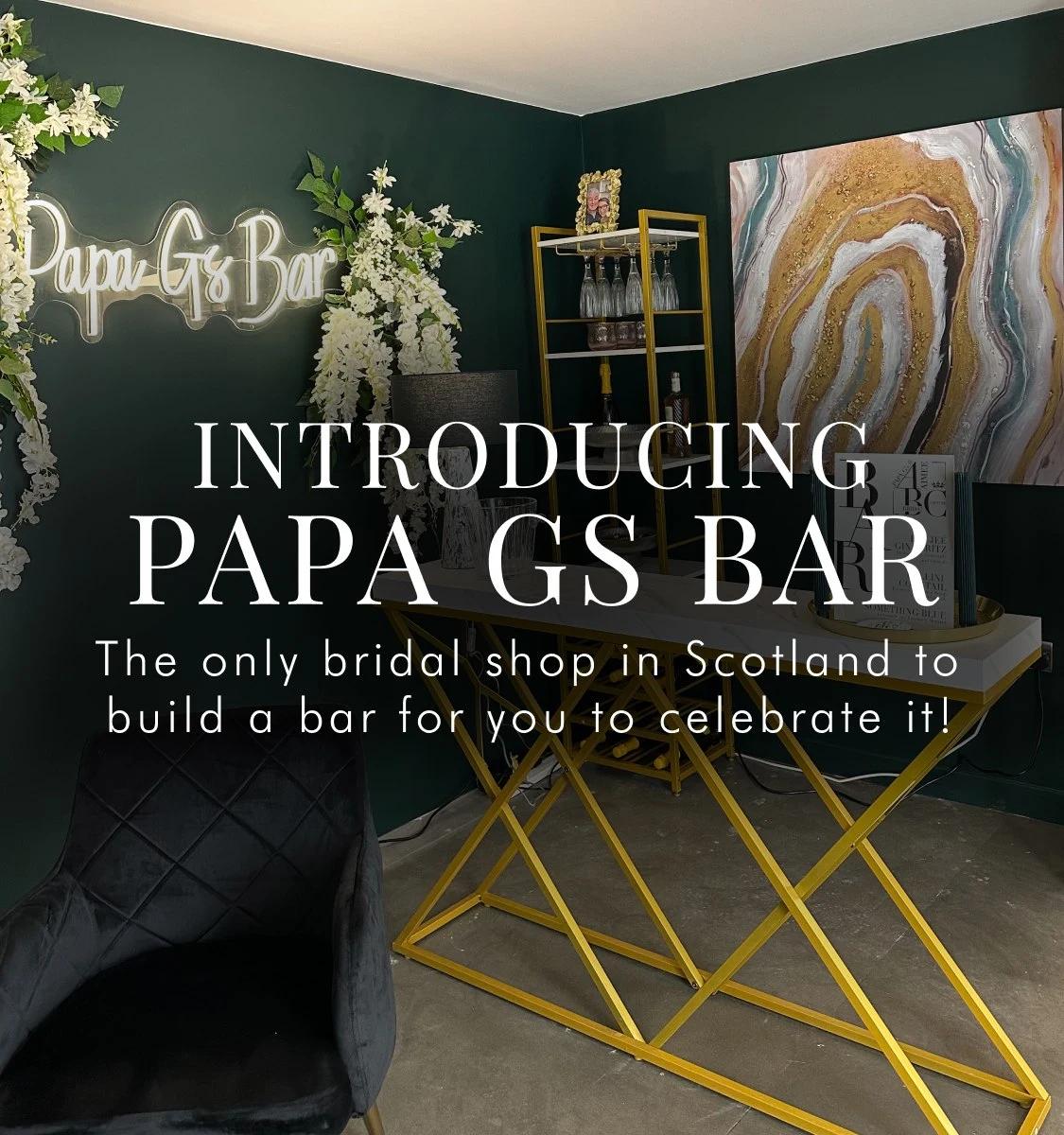 Papa G's Bar Banner new for mobile