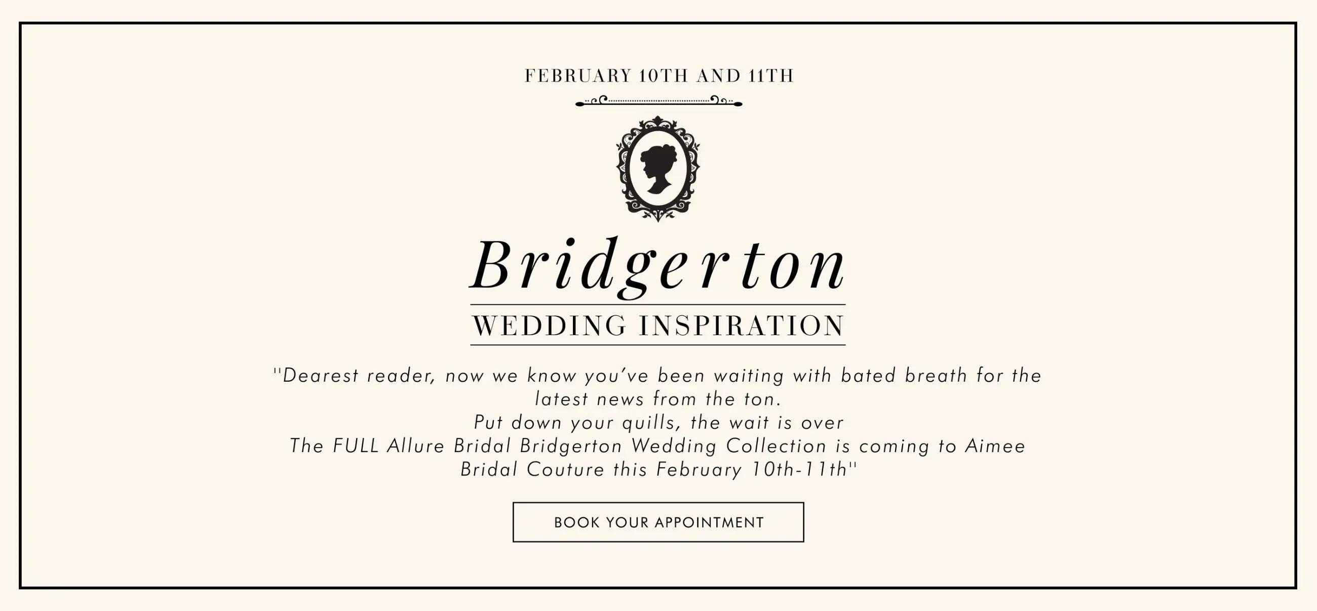BRIDGERTON Wedding Inspiration