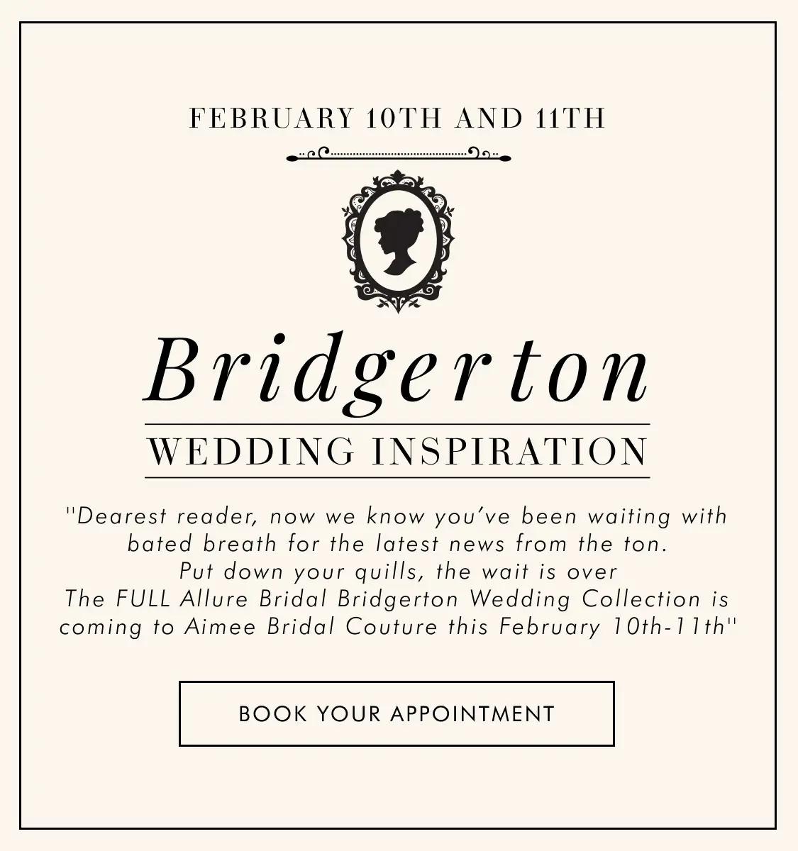 BRIDGERTON Wedding Inspiration
