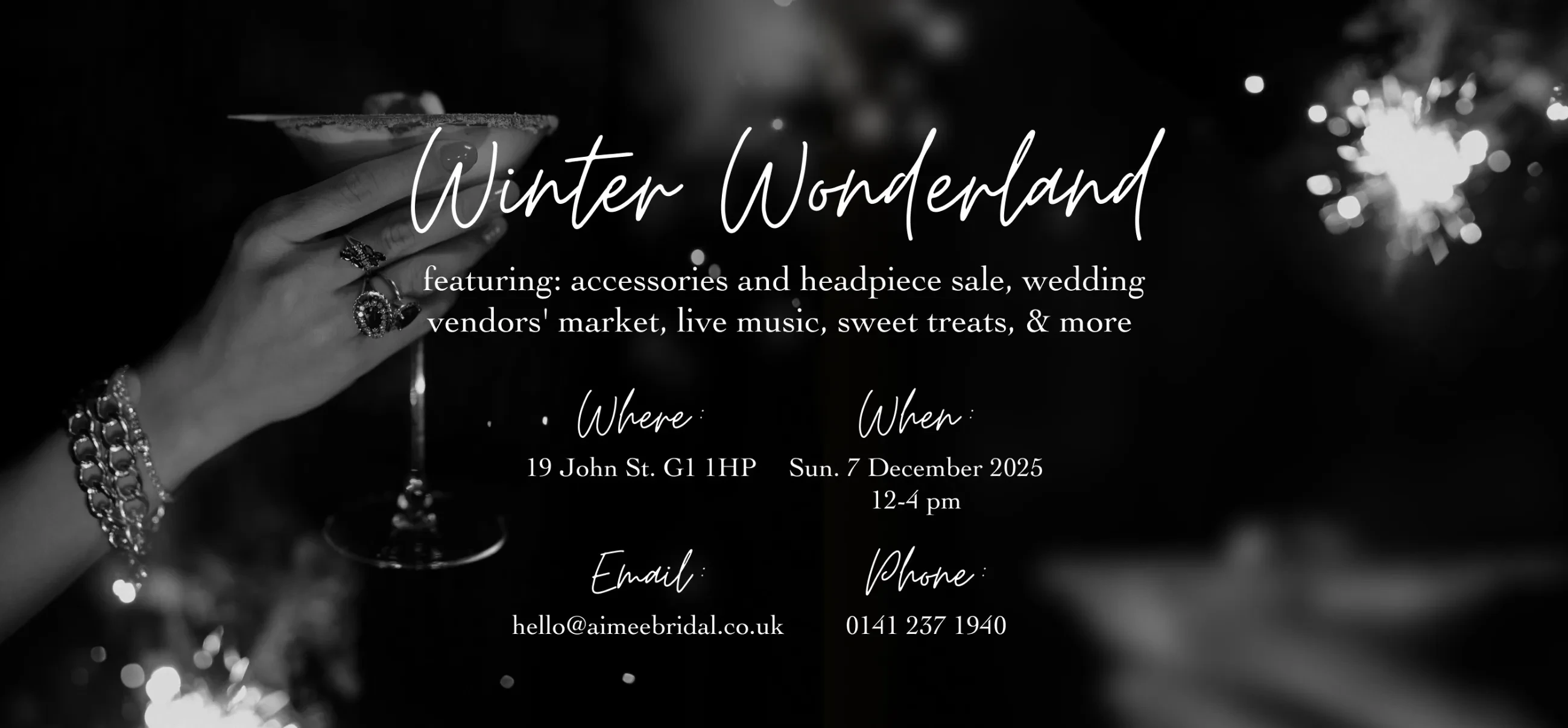 winter wonderland banner