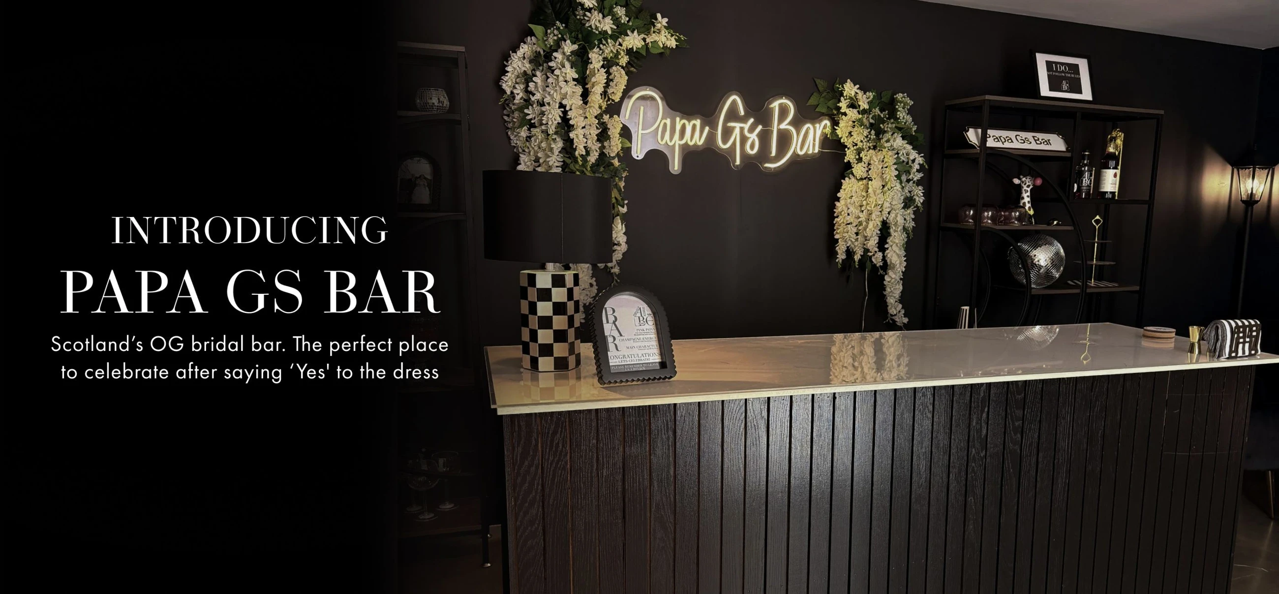 Introducing PAPA GS BAR desktop banner