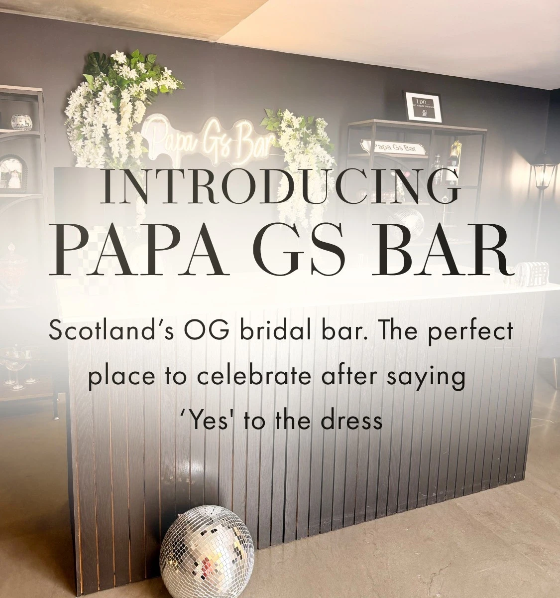 Introducing PAPA GS BAR mobile banner